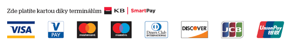 Zde platíte kartou díky terminálům KB Smart Pay